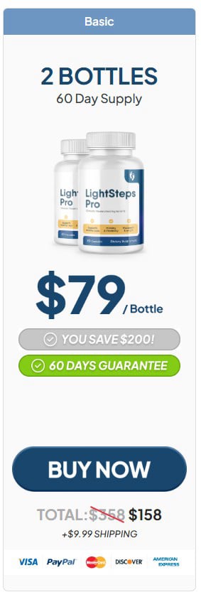 lightsteps pro 2 bottles price